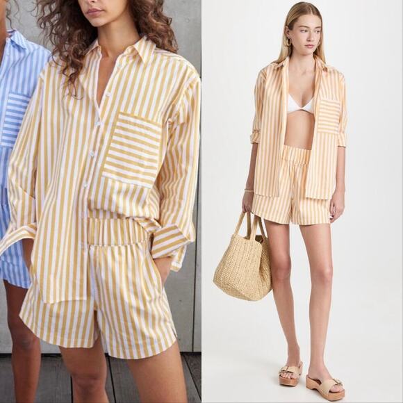 AYR Tops - AYR Deep End Button Down Shirt